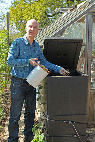 Adam Pasco with his HOTBIN 200